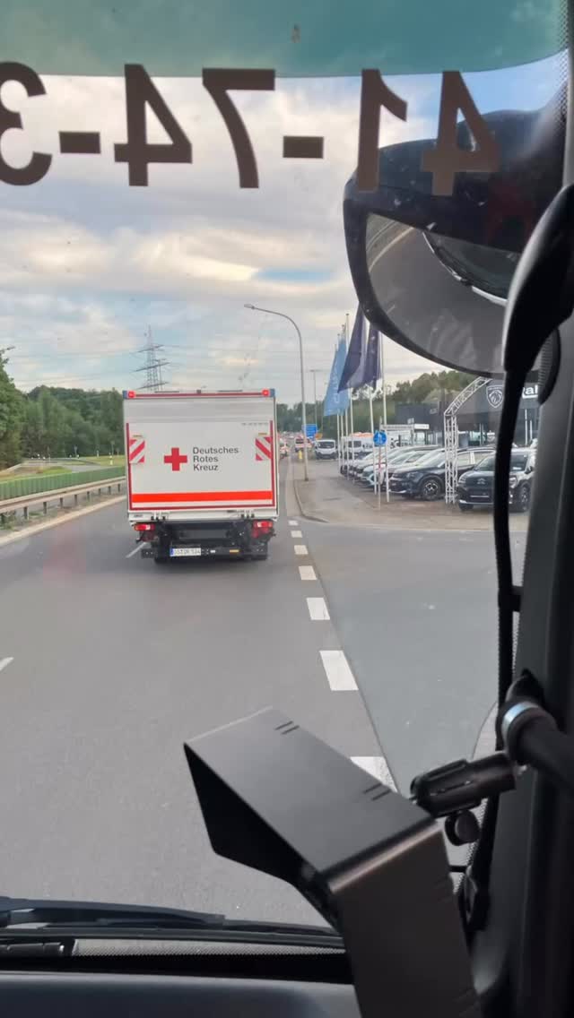 Gestern war Dienstabend des @drk_os_land zum Thema Fahren…