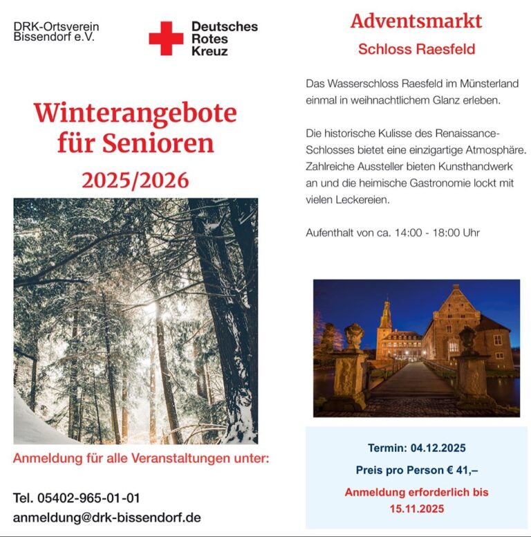 In diesem Jahr gibt es wieder tolle Winterangebote…